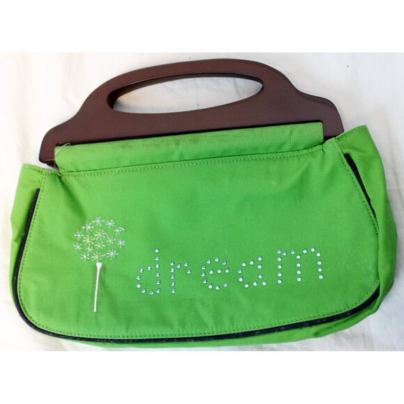 NWT 2004 Gymboree Dandelion Wishes Bag PocketBook DREAM Rhinestones Clutch - Picture 1 of 5